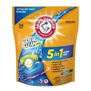 Arm & Hammer Laundry Power Paks with OxiClean – Fresh Scent (24 ct)