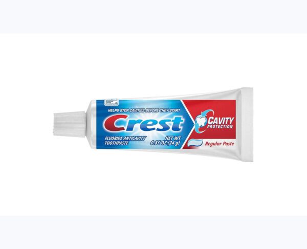 Crest Cavity Regular Toothpaste, Travel Size .85 oz