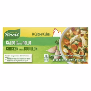 Knorr Chicken Bouillon Cubes – 8 Count, 3.1 oz Box