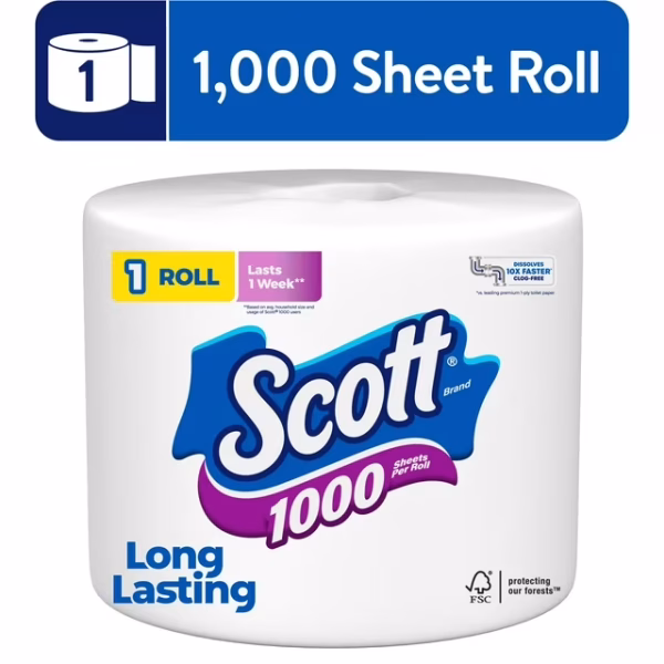 Scott Toilet Paper Dock Drop