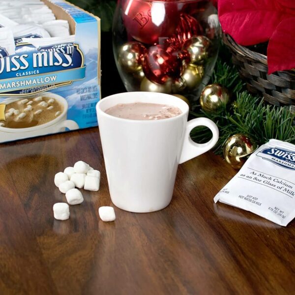 Swiss Miss Marshmallow Hot Cocoa Mix – Single Serve Packet (0.73 oz)